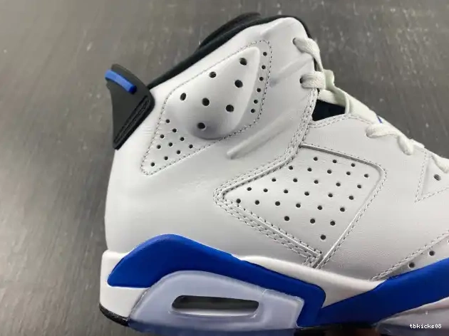 Cheap TBkick 384664-107 Air (2014) Sport Blue Retro Jordan 6 0611